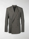 BALENCIAGA DOUBLE-BREASTED BLAZER JACKET,16176263