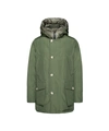 Woolrich Artic Parka Nf Coat In Melton Blue