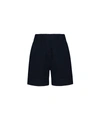 Woolrich Cotton Linen Shorts In Biscuit
