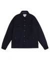 Woolrich Alaskan Quilted Overshirt In Black