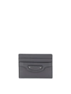 BALENCIAGA NEO CLASSIC CARD HOLDER IN GREY