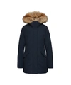 Woolrich "arctic" Down Jacket In Dark Navy