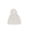 WOOLRICH WOOL-BLEND BEANIE WITH DETACHABLE POMPOM,728175579403