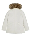 Woolrich Valentine Parka In White Stone