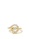 Sophie Bille Brahe Women's Wild Beauty 18k Yellow Gold & Diamond Escargot De Diamant Ring