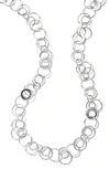 IPPOLITA CLASSICO CRINKLE HAMMERED NECKLACE,SN1762