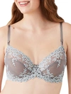 Wacoal Embrace Lace Bra In Satellite,hush Grey