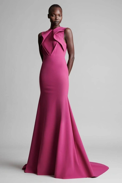 Greta Constantine Pinza Fit And Flare Gown