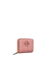 Tory Burch Mcgraw Bi-fold Wallet In Pink Magnolia