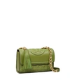 Tory Burch Kleine, Wandelbare Fleming Schultertasche In Spinach