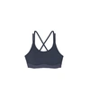 Tory Sport Tory Burch Compression Mélange Cross-back Bra In Tory Navy Heather