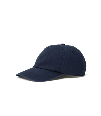 Tory Sport Tory Burch Logo Cap In Tory Navy