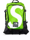 Supreme X The North Face S Logo Backpack In Green