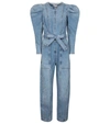 ULLA JOHNSON PASCALE DENIM JUMPSUIT,P00525070