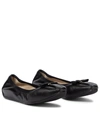 FERRAGAMO MY JOY LEATHER BALLET FLATS,P00544105