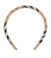 Burberry Kids Beige Vintage Check Headband