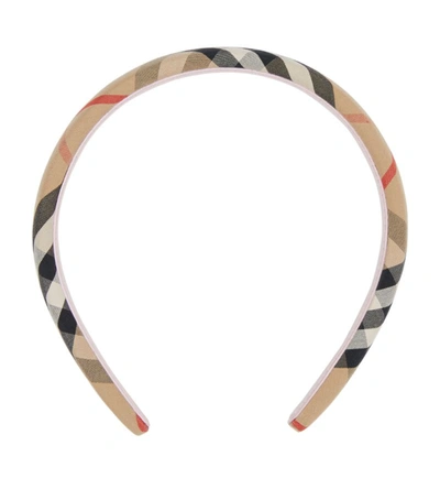 BURBERRY VINTAGE CHECK HAIRBAND,15530253