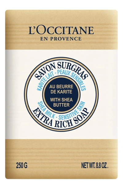 L'OCCITANE L'OCCITANE SHEA MILK SENSITIVE SKIN EXTRA RICH SOAP,01SA250LT20