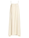 The Row Women's Howard Silk Maxi Dress In Cream