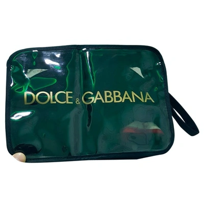 Pre-owned Dolce & Gabbana Clutch Bag In Black