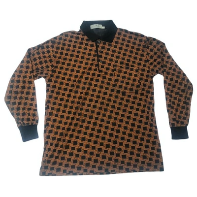 Pre-owned Pierre Balmain Polo Shirt In Brown