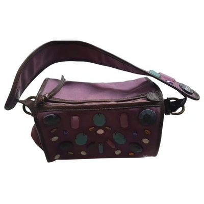 Pre-owned Maliparmi Handbag In Purple