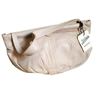 Pre-owned Jean Paul Gaultier Beige Leather Handbag