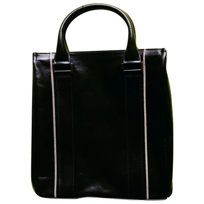 Pre-owned Alfred Dunhill Leather Bag In Black