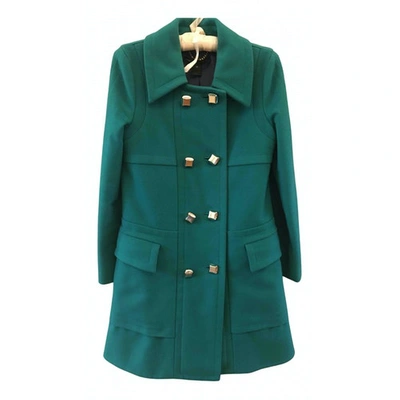 Pre-owned Marc By Marc Jacobs Wool Coat In Green