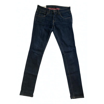 Pre-owned Napapijri Slim Jeans In Blue