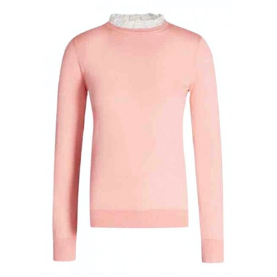 Pre-owned Claudie Pierlot Fall Winter 2019 Wool Jumper In Pink