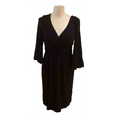 Pre-owned Ella Moss Mid-length Dress In Black