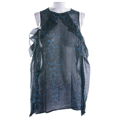Pre-owned Preen By Thornton Bregazzi Black Polyester Top