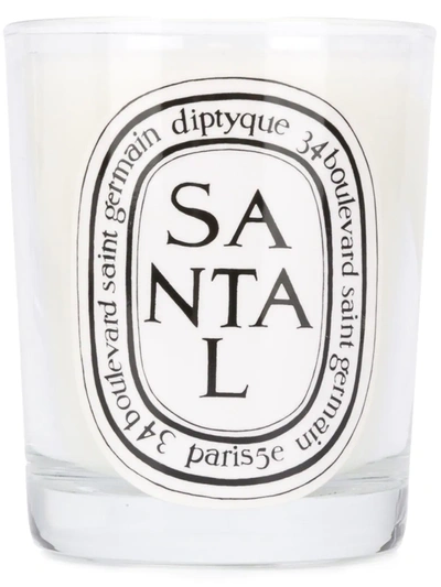 Diptyque Santal蜡烛 In White