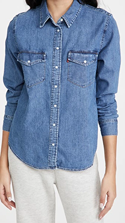 Levi's Essential Western Top. - In Going Steady