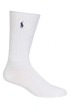 Polo Ralph Lauren Crew Socks In White