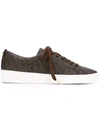 Michael Michael Kors 'keaton' Sneakers In Brown