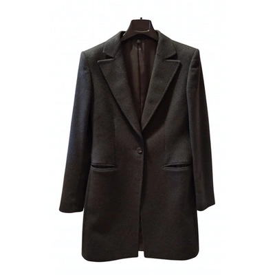 Pre-owned Tonello Anthracite Cashmere Coat