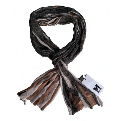Pre-owned M Missoni Scarf In Grey