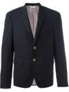 Thom Browne 2ply Fresco Single-breasted Sport Coat In Blue