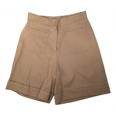 Pre-owned Selected Khaki Cotton Shorts