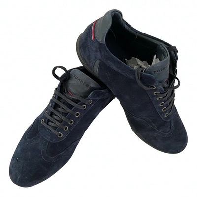 Pre-owned Tommy Hilfiger Trainers In Blue