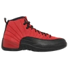 Jordan Air  12 Retro "reverse Flu Game" Sneakers In Varsity Red/black
