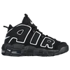 Nike Air More Uptempo Big Kids' (boys') Shoe (black) In Black