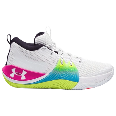 Under Armour Embiid One In White/pink Surge/white