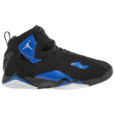 Jordan True Flight In Black/white/game Royal