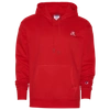 Champion Mens  Classic Fleece Pullover Hoodie In Red/white