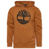 Timberland Core Tree Logo Hoodie In Brown-neutral In Wheat