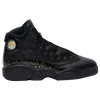 Jordan Air  13 Gs Sneakers In Black/metallic Gold