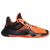 Adidas Originals Mens Donovan Mitchell Adidas D.o.n. Issue #1 In Black/solar Red/black
